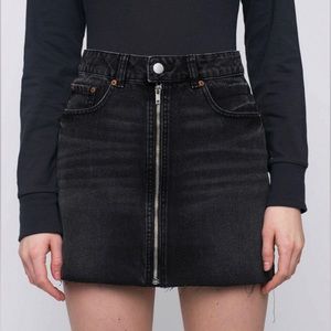 Cheap Monday zip up skirt